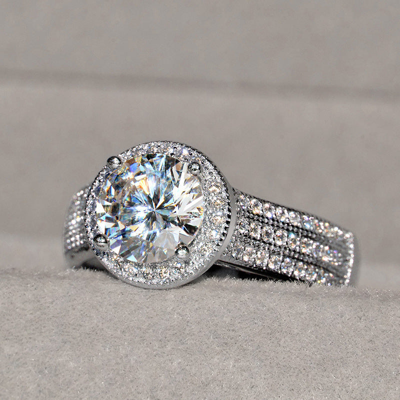 Classic  Diamond Ring for Wedding Diamond Ring